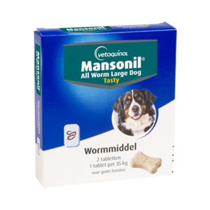 Mansonil All Worm XL Dog Tasty Bone